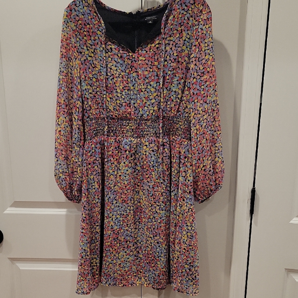 Tahari Kids Dress with Colorful Pattern